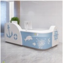 儿童医院儿科护士台导医台护士站吧台卡通导诊桌妇幼保健院分诊台