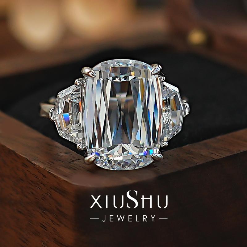 阿育王育培彩宝仿真钻指环