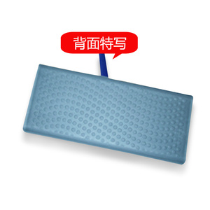 静电除尘纸拖把一次性吸尘纸蓝色平角四段铝杆卡扣式接头平板拖把