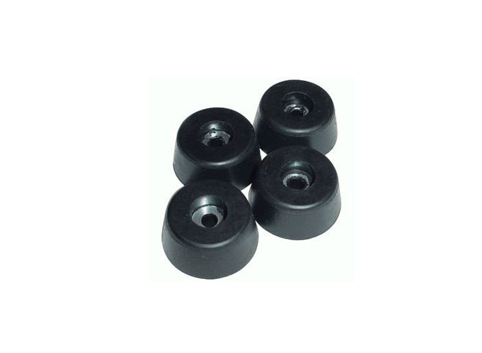 音箱脚垫 功放脚垫Rubber feet, Large Tapered with Washers,