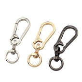 手机挂绳diy钥匙扣8字扣登山扣斜挎绳电镀弹簧扣金属配件男士 挂扣