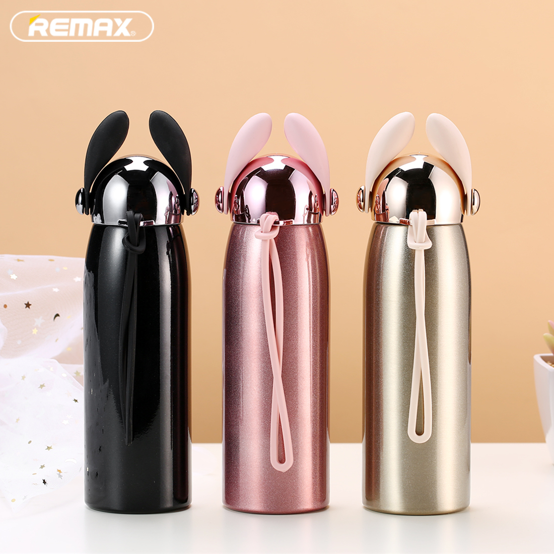 Ïã¸ÛREMAX¿á¹·300ML±£Î±ÊÖÌáÉìËõ¹ÒÉþ³¤Ð§±£ÎÂËøÀäÒ×ÇåÏ´²»Ðâ¸Ö