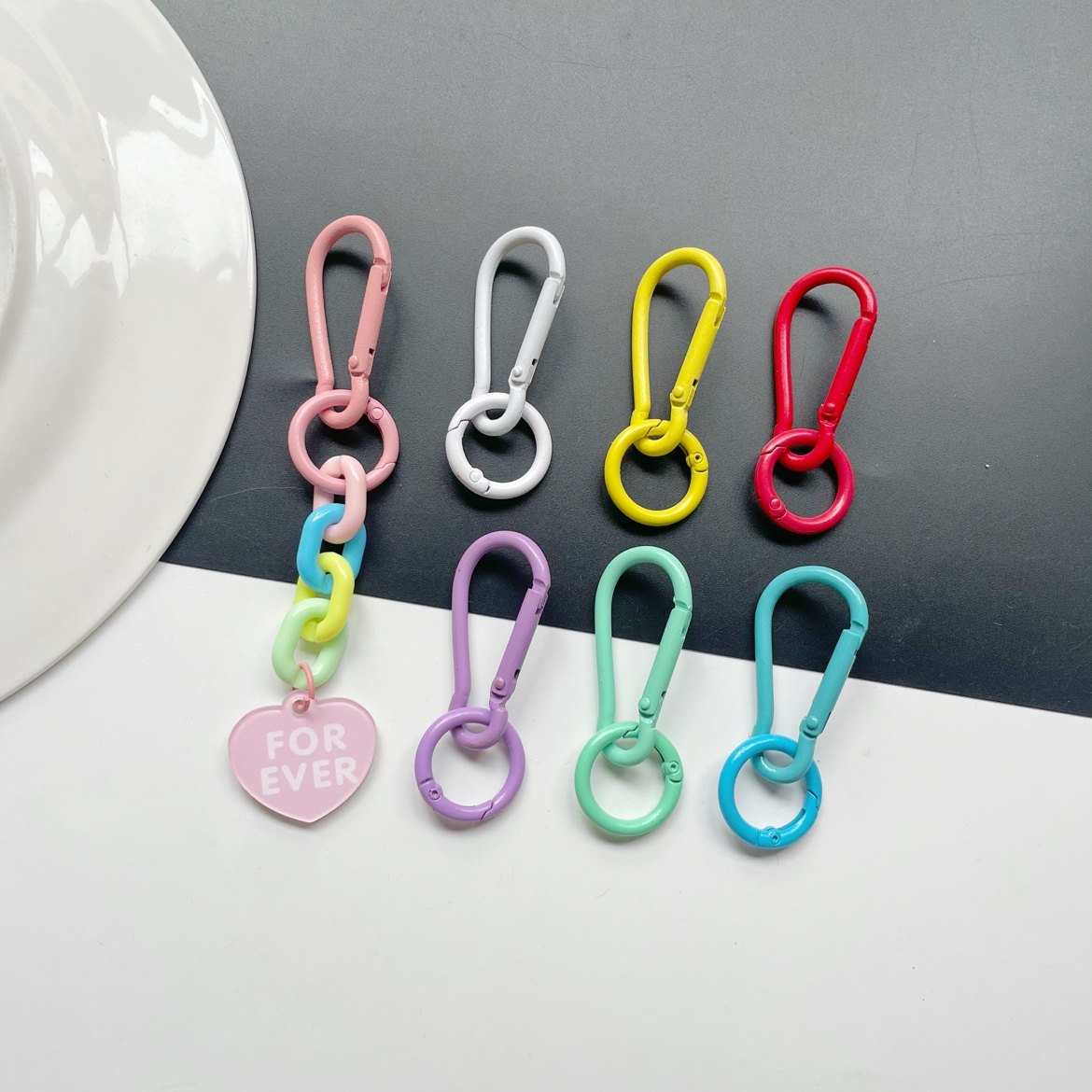 高品质DIY配件弹簧扣五金钥匙扣烤漆户外登山扣包包快挂扣,饰品/流行首饰/时尚饰品新,其他DIY饰品配件,淘宝优惠券,粉丝福利购,淘宝优惠卷