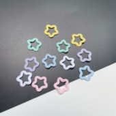 子衣服包包手账本饰品装 双面布艺贴镂空五角星二次元 鞋 饰配件箭头