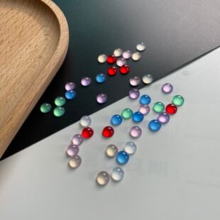 钩针玩偶通用型蕾丝纯色精灵眼鼻子6Mm8mm彩色平底眼睛