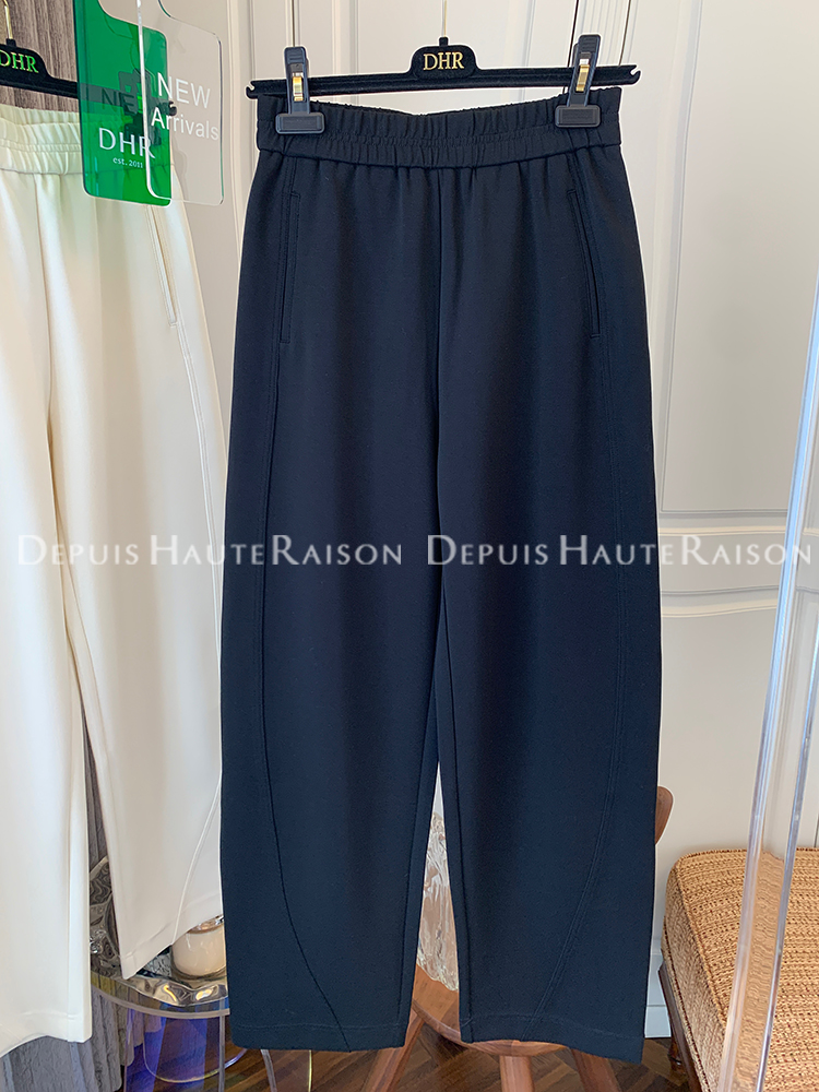 DHR高品质拖地裤直筒裤子