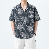 夏季薄款抗皱花式衬衫宽松有大码1926-P55，男装衬衫，电商B378（原B341）