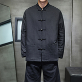 拜年服风大红色本命年立领外套全棉夹克大码唐装1933-P115，男装夹克，电商B378（原B341）