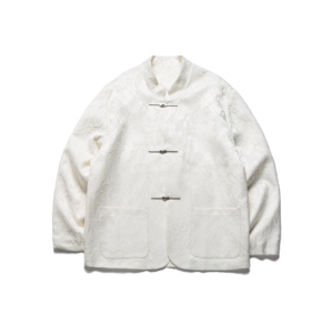 春季新中式暗花复古盘扣立领西服男高级感百搭风上衣 1920-P100图片