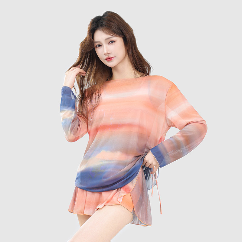 泳衣女分体2025新款冬长袖罩衫防晒保守遮肉高级感三件套大码泳装,运动/瑜伽/健身/球迷用品,分体泳衣,淘宝优惠券,粉丝福利购,淘宝优惠卷