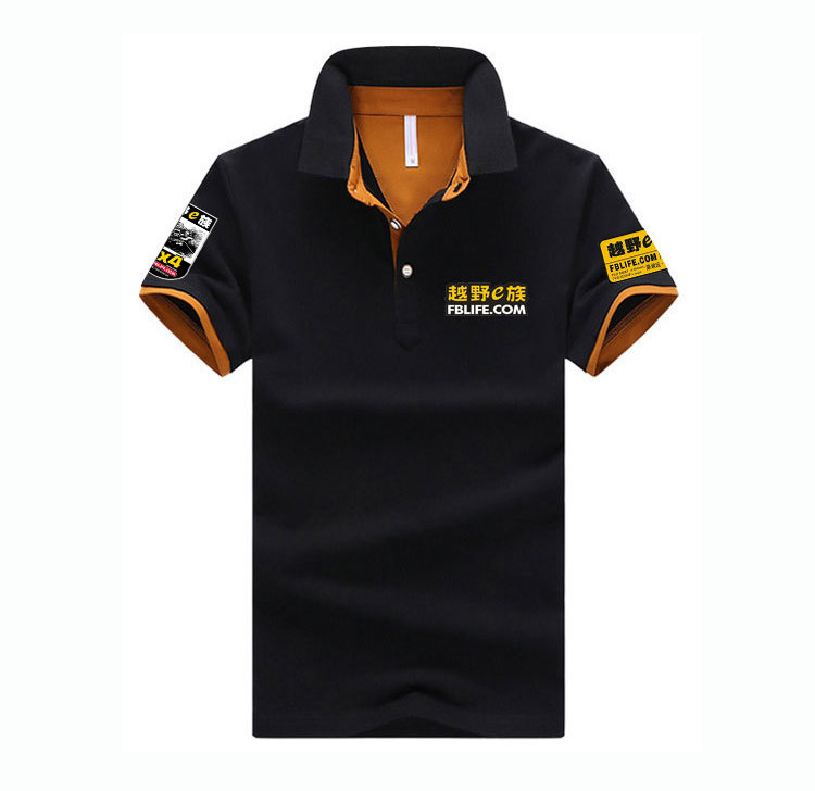 纯棉舒适时尚河短袖欧美男POLO