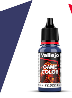 Vallejo西班牙AV72022/035群青蓝水性环保模型漆手涂GAME游戏色