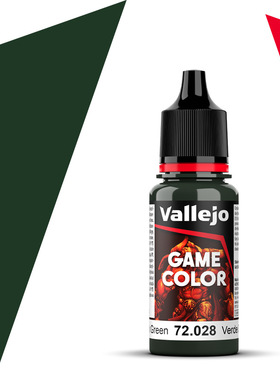 vallejo西班牙AV72028/054深绿色水性环保模型漆手涂GAME游戏色