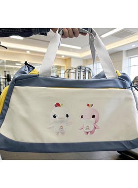 健身包干湿分离FITLINE运动USANA大容量单肩手提旅行背包康宝莱PM