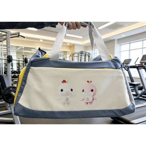 健身包干湿分离FITLINE运动USANA大容量单肩手提旅行背包康宝莱PM