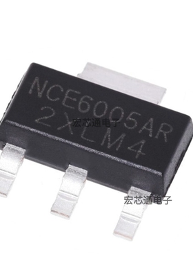 原装正品  NCE6005AR 贴片SOT-223 N沟道 60V/5A MOS场效应管6005