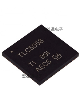 原装正品 TLC5958RTQR 贴片QFN-56  LED驱动器芯片 TLC5958