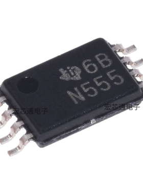 原装正品 NE555PWR 贴片TSSOP-8 单精度定时器芯片 NE555