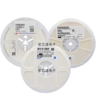 0603贴片电容 25V 104K 100NF ±10% X7R CL10B104KA8NNNC 1608