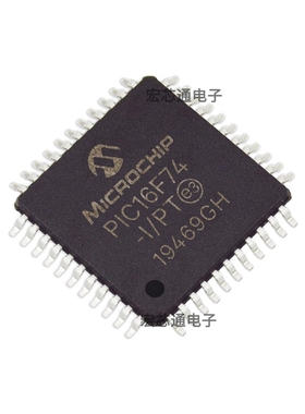原装正品 PIC16F74-I/PT 贴片TQFP-44 8位微控制器芯片  PIC16F74