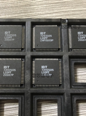 全新原装  IDT72V2105L10PF  贴片LQFP-64 3.3V 高密度CMOS