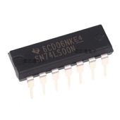 四路2输入正与非门芯片 原装 74LS00 直插DIP 正品 SN74LS00N