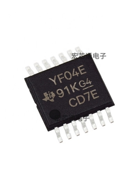 原装正品 TXS0104EPWR 贴片TSSOP-14 4位双向电压电平转换器YF04E