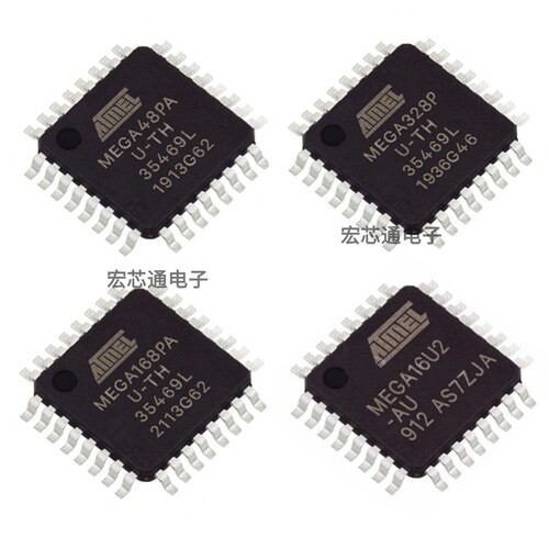 MCU单片机ATMEGA8A-AUR48A48PA