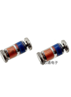 贴片稳压二极管0.5W ZMM43/47/51/56/62/68/75V LL34 1206圆柱型