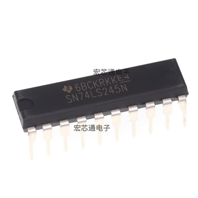 SN74LS245N八路总线收发器