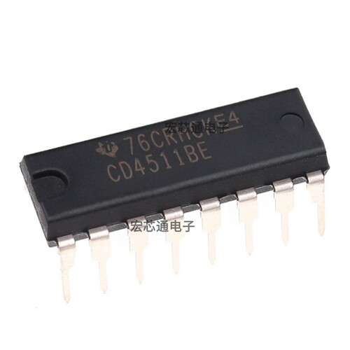 CD4511BE锁存解码器驱动器芯片