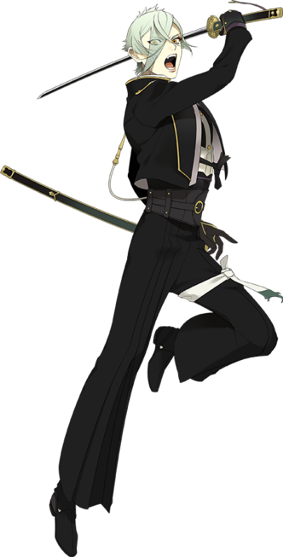 温泉漫漫一刀剑乱舞的膝丸特化黑色裤子cos男装刀剑乱舞定制余款