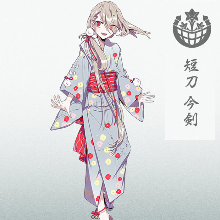温泉漫漫一刀剑短刀今剑乱舞轻装浴衣cos和服浴衣女装定制