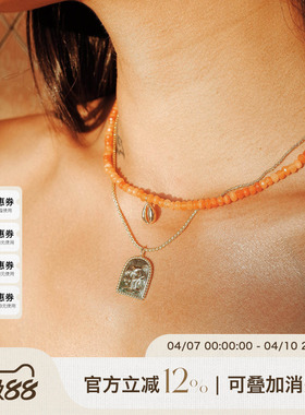 2024新款百搭金属贝壳项链
