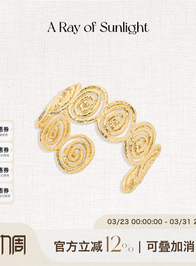 A Ray of Sunlight25秋冬埃及系列循环手镯手工肌理夸张欧美小众