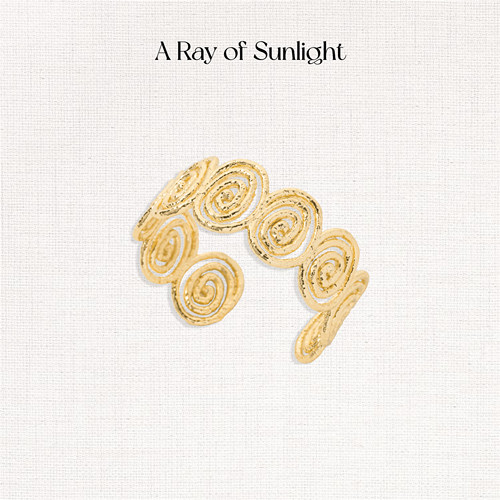 A Ray of Sunlight埃及系列循环手镯手工肌理夸张欧美高级小众