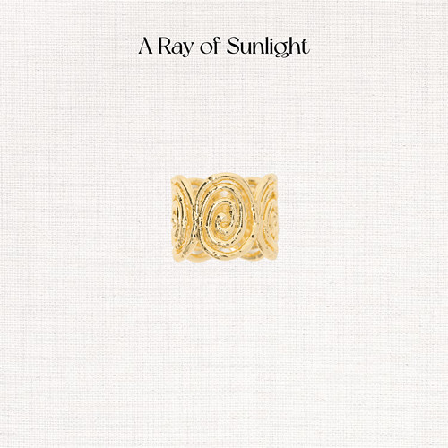 A Ray of Sunlight25秋冬埃及系列循环戒指手工肌理欧美小众百搭