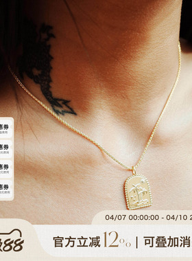 2024新款度假时髦锁骨项链