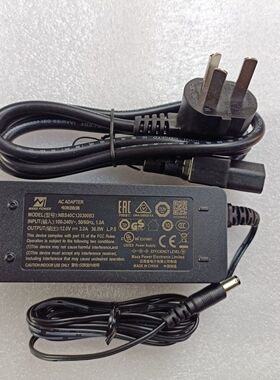 迈思普12V3A变压器NBS40C120300B3供应器插头5.5*2.1MM