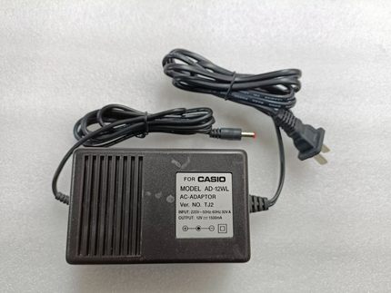 适用铜芯卡西欧电子琴 电钢琴12V1.5A电源适配器 AD-12CL AD-12WL
