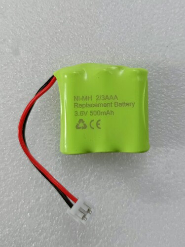 3.6V500mAh无绳电话机电池