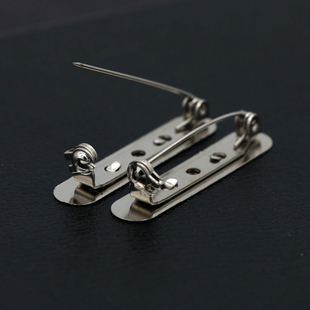 合金属3.9CM胸针托材料包胸针扣毛衣扣diy制作发饰品发扣发夹配件