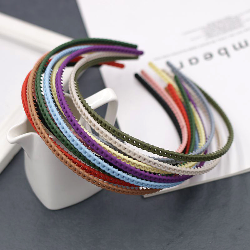 发箍头箍塑料韩版简约哑光