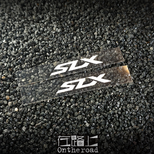 SLX曲柄贴纸山地车车SLX M7100曲柄贴纸装饰改色防水防晒贴