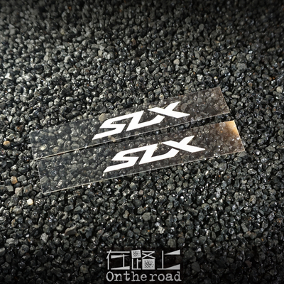 SLX曲柄贴纸山地车车SLX M7100曲柄贴纸装饰改色防水防晒贴