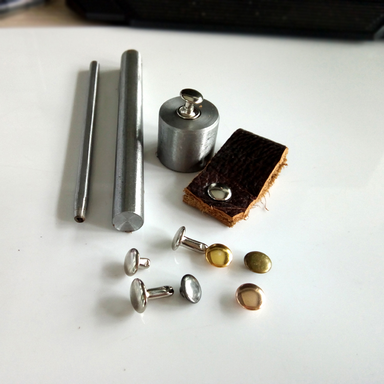 diy铆钉冲 平面铆钉安装工具 diy铆钉安装模具 铆钉磨具工具