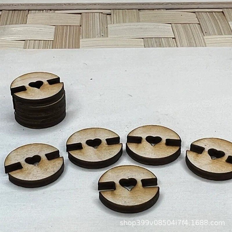 Wood Pom Poms for Hats Buttons木制针织帽子制作紧固件工具,模玩/动漫/周边/娃圈三坑/桌游,模型制作工具/辅料耗材,淘宝优惠券,粉丝福利购,淘宝优惠卷