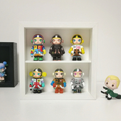盲盒泡泡玛特相框中空MOLY小野手办创意mega收纳模型展示收藏画框
