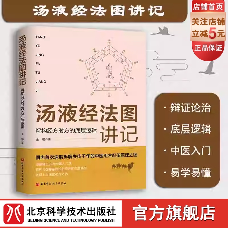 汤液经法图讲记解构经方时方的底层逻辑(中医组方经方汤液经辅行决伤寒论入门课莫高窟)北京科学技术