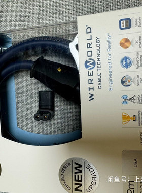 美国WIREWORLD线世界新款MINI STRATUS小云彩美标8字尾电源线